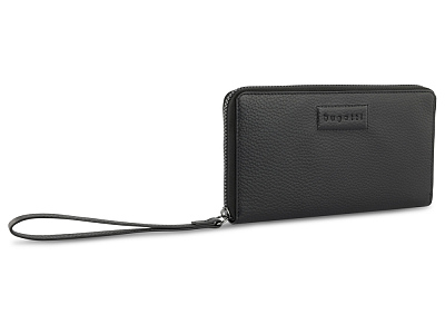 Кошелек женский Elsa с защитой данных RFID (Чёрный)