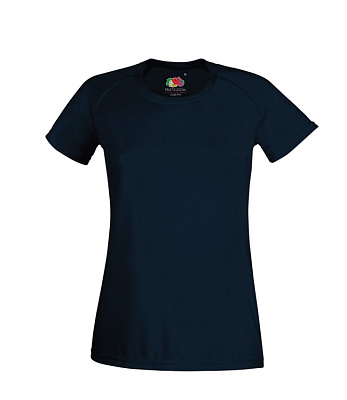 Футболка спортивная женская FOTL SS Performance T Lady (Красный)