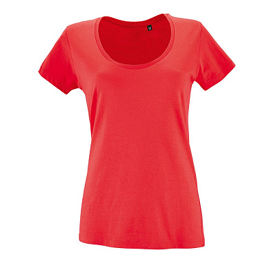 Футболка женская Metropolitan, розовая (коралловая) (Розовый)