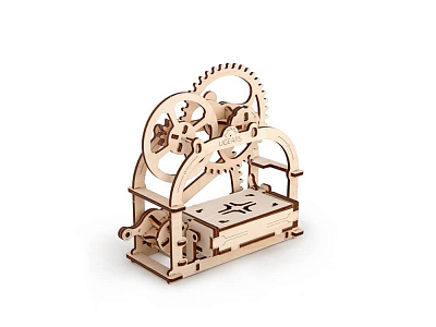 3D-ПАЗЛ UGEARS Механическая Шкатулка