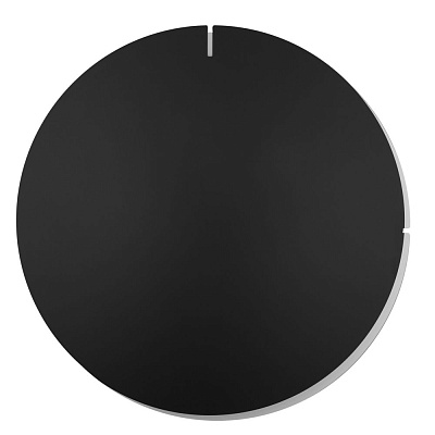 Часы настенные Melancholia Clock, черные (Чёрный)