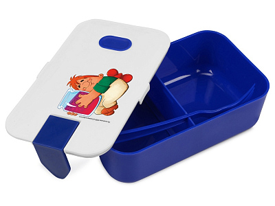 Ланч-бокс Карлсон (Синий/белый)