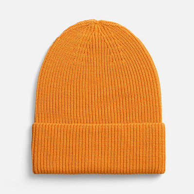 Шапка Nobilis Mono, оранжевая (абрикос) (Оранжевый)