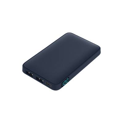 Внешний аккумулятор с подсветкой Ancor 5000 mAh  (Синий)