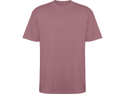 Футболка оверсайз Bull, унисекс (Бледно-красный)