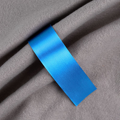 Лента сатиновая Satin 35 М, голубая, 100 см (Голубой)