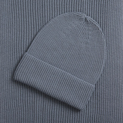 Шапка Nobilis Mono, серая (стальная)