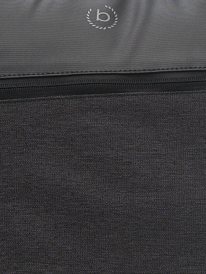 Сумка спортивная BUGATTI Universum 15'', графитовая, полиэстер меланж/тарпаулин, 54х14х33 см, 24 л