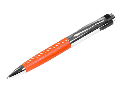 USB 2.0- флешка на 32 Гб в виде ручки с мини чипом (Оранжевый/серебристый)