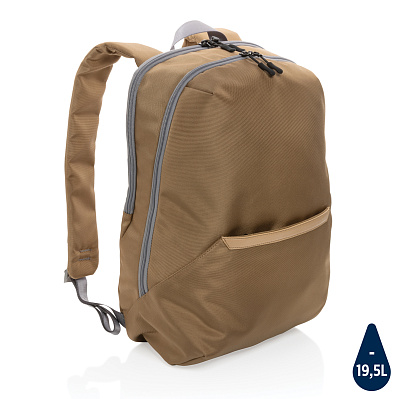 Рюкзак для ноутбука Impact из rPET AWARE™ 1200D, 15.6'' (Коричневый; серый)