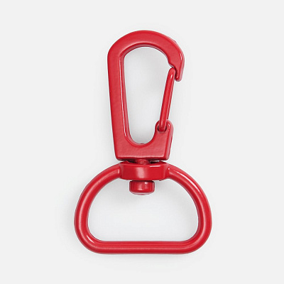 Застежка-карабин Snap Hook, M, красная (Красный)