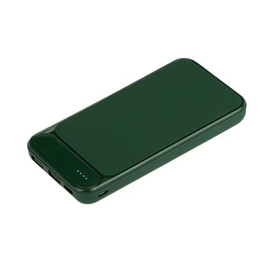 Внешний аккумулятор с подсветкой Starlight Plus PB 10000 mAh  (Зеленый)
