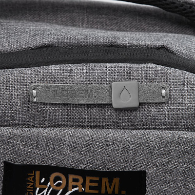 Шильдик на резинку Band, капля