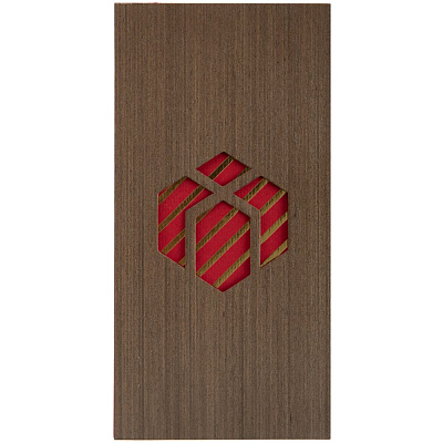 Открытка Season's Greetings с изображением подарка