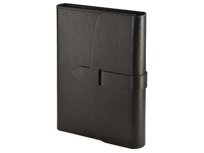 Ежедневник недатированный А5 Senate с магнитным клапаном (Чёрный)