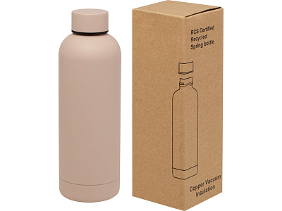 Бутылка из нержавеющей стали Spring, 500 мл (Розовый)