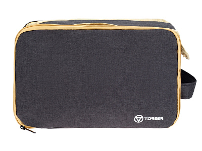 Несессер дорожный (Бежевый, черный)