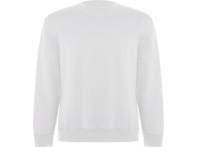 Свитшот из органического хлопка Batian, унисекс (Белый)