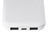 Внешний аккумулятор с подсветкой Люче (Luce) 10000 mAh, белый - Фото 5