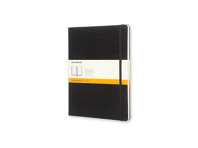 Записная книжка Moleskine Classic, XLarge (в линейку) (Черный)