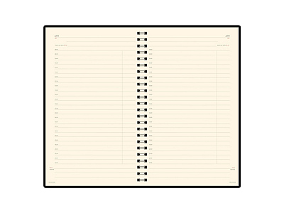 Ежедневник недатированный А5 Milano