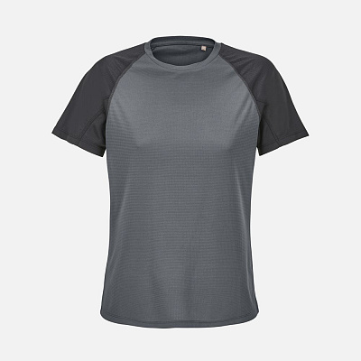 Футболка спортивная женская Vortex Women, белая (Серый)