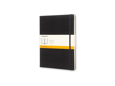 Записная книжка Moleskine Classic, XLarge (в линейку) (Чёрный)