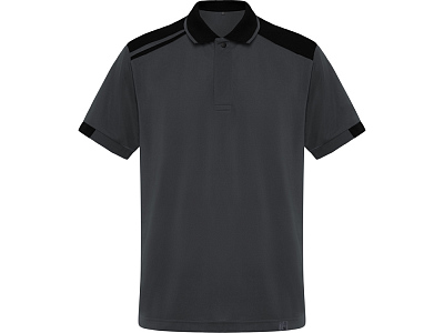 Рубашка поло Samurai, мужская (Свинцовый/черный)