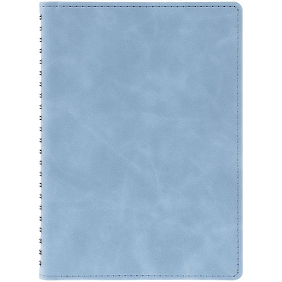 Ежедневник Spring Urban на заказ, недатированный, голубой