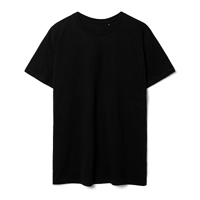 Футболка унисекс T-bolka 160 Original, черная (Чёрный)