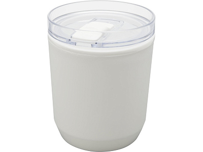 Кружка из переработанного пластика Hudson с двойными стенками (Белый)