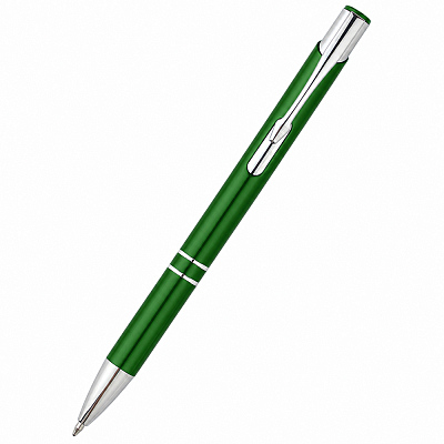 Ручка металлическая Holly, зеленая-S