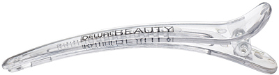 Зажимы для волос Dewal Beauty 5 шт/ уп.серые  прозрачные (Серый)