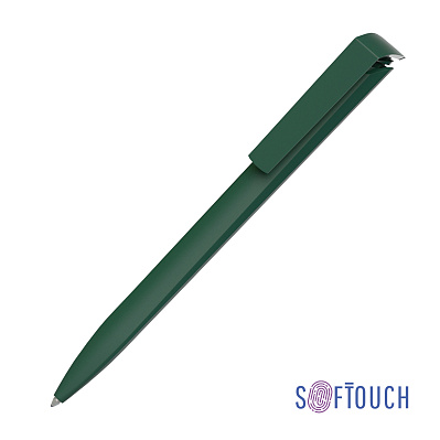 Ручка шариковая TRIAS SOFTTOUCH  (Темно-зеленый)
