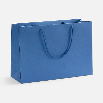 Пакет бумажный Ample Thin M, светло-синий (Синий)