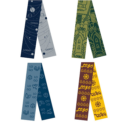 Шарф на заказ Tricksy Light M полушерсть