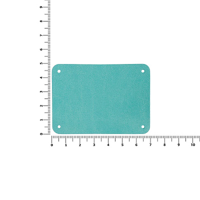 Лейбл Eta Latte, XL, бирюзовый