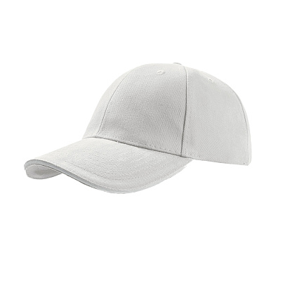 Бейсболка LIBERTY SANDWICH, 6 клиньев, сэндвич, металлическая застежка (Белый) Бейсболка LIBERTY SANDWICH, 6 клиньев, сэндвич, металлическая застежка (Белый)