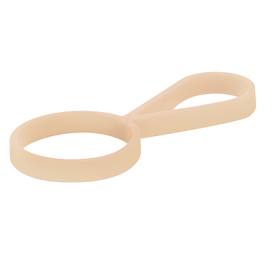 Кольцо-держатель силиконовое для термобутылки Olivia  (Бежевый)