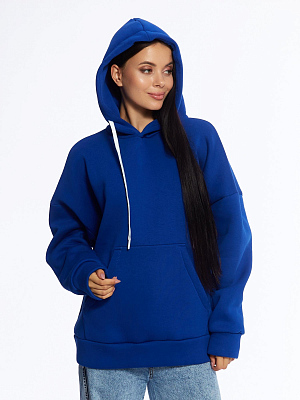 Худи унисекс оверсайз BB Banks 2XL/3XL (Королевский синий)