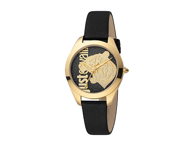 Наручные часы, женские (Корпус- комбинированный (стальной/желтое золото), циферблат- черный, крепление- стальной/желтое золото)