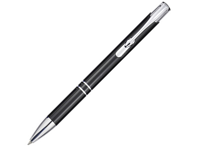 Ручка шариковая из переработанного алюминий Moneta (Чёрный)