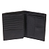 Бумажник KLONDIKE Claim, натуральная кожа в черном цвете, 10,5 х 1,5 х 13 см - Фото 3