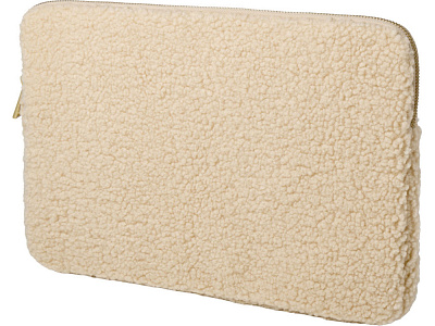 Чехол для ноутбука Шерпа 13'' из переработанной шерпы (Бежевый)