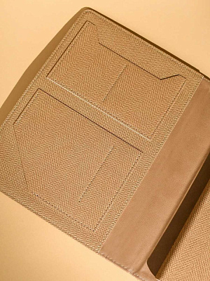 Ежедневник-органайзер Twill, недатированный, коричневый