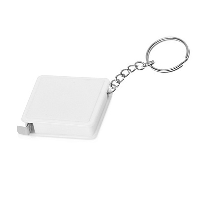 Брелок-рулетка Tape -S (Белый)