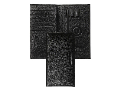 Портмоне с портативным зарядным устройством Buzz, 8000 mAh (Чёрный)