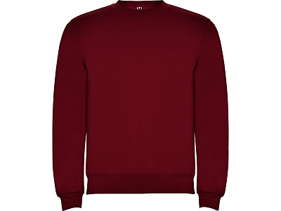 Свитшот с начесом Clasica унисекс (Гранатовый)