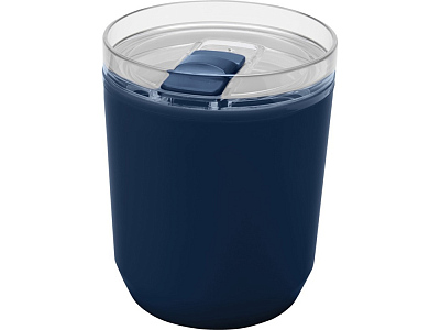 Кружка из переработанного пластика Hudson с двойными стенками (Тёмно-синий)