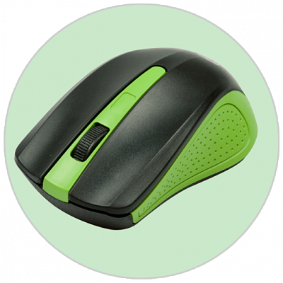 Мышь беспроводная RITMIX RMW-555, синий